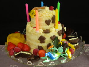Scrumptious Vanilla Layered Cake