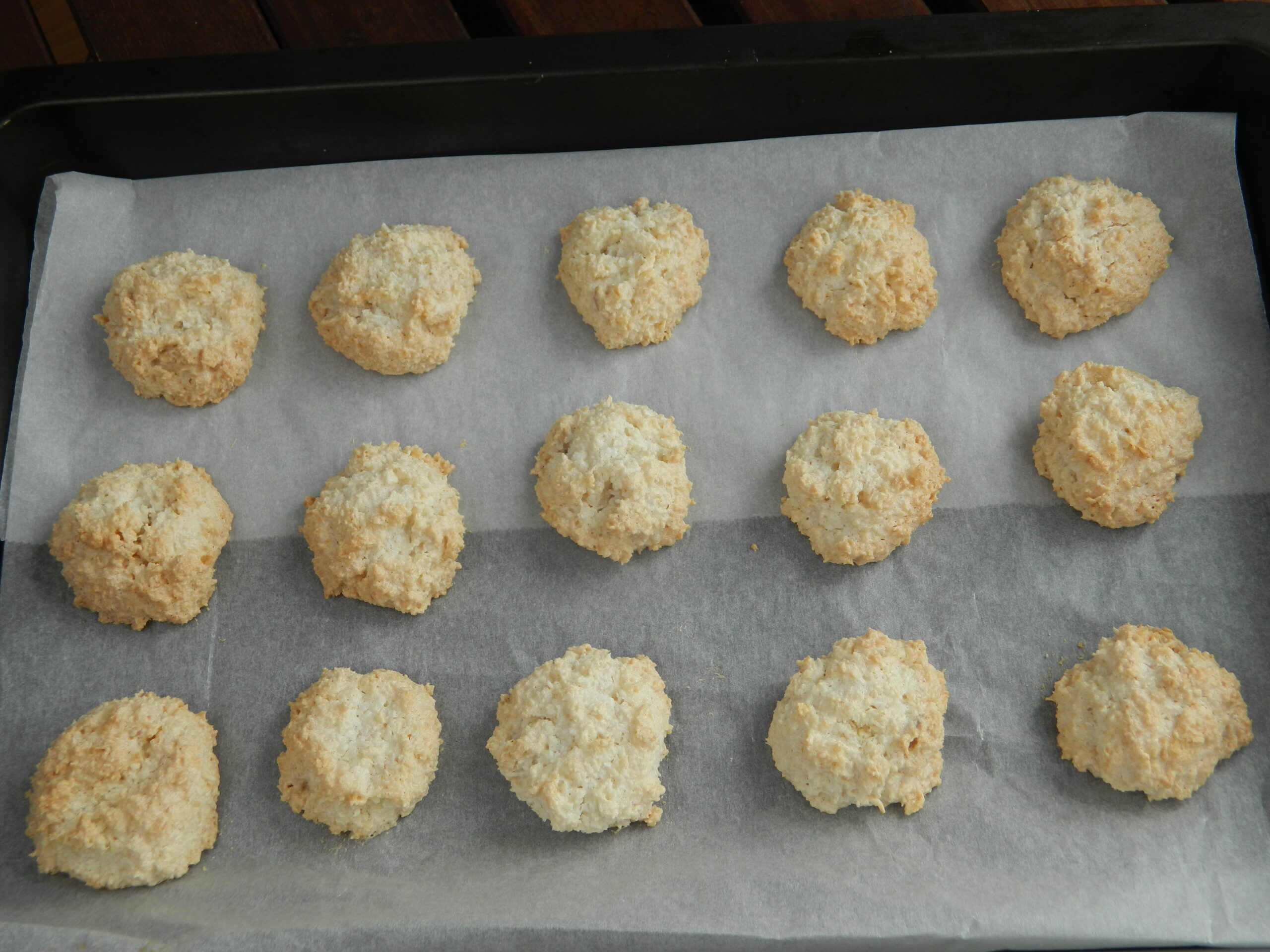 Egg White Coconut Cookies