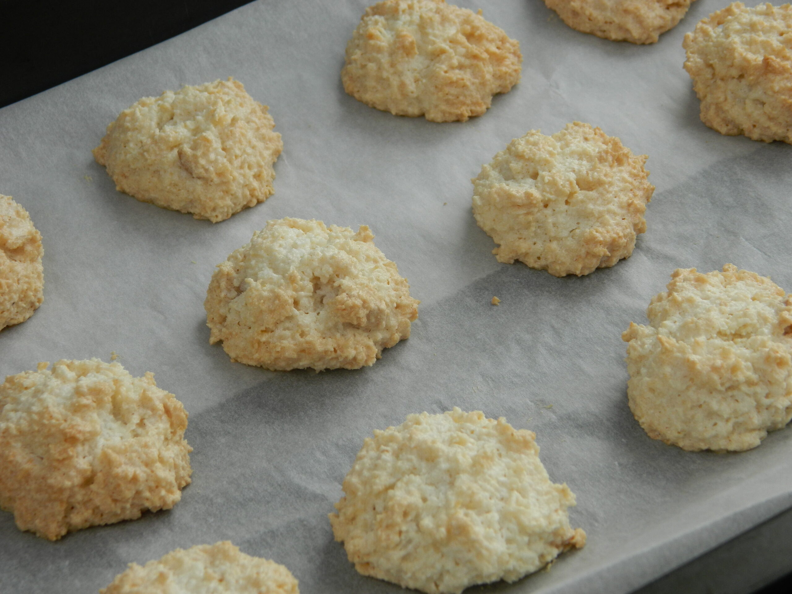 Egg White Coconut Cookies